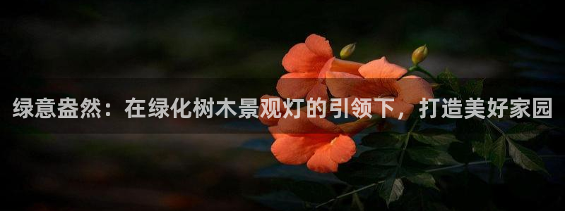 新宝gg--创：绿意盎然：在绿化树木景观灯的引领下，打造美好家园