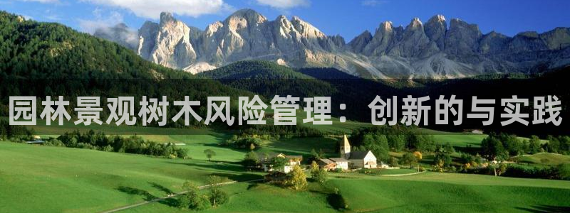 新宝gg挂机app：园林景观树木风险管理：创新的与实践